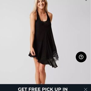 Intimately free people sleeveless lace asymmetrical dress size XS